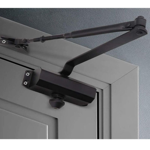 Универсальный дверной доводчик до 65 кг