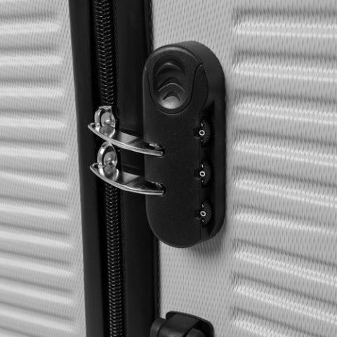 Комплект валіз 3 в 1 Trizand сірий