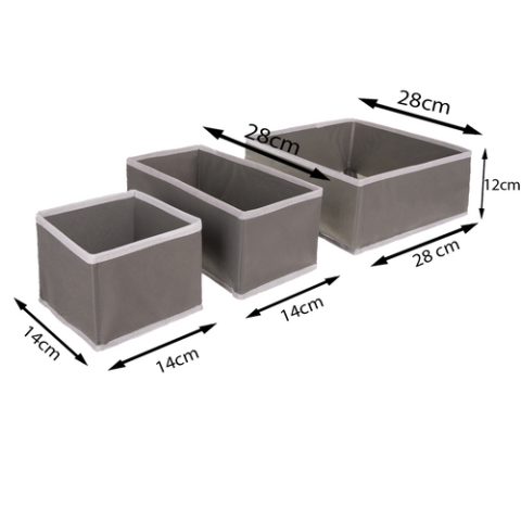 Набір органайзерів із 6 шт. для спідньої білизни Ruhhy
