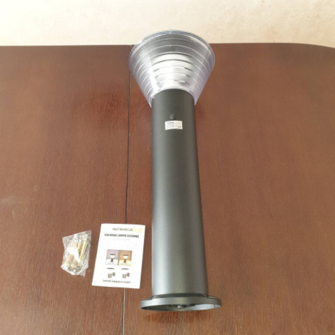Садовый фонарь Solar garden light на солнечных батареях 2 режима