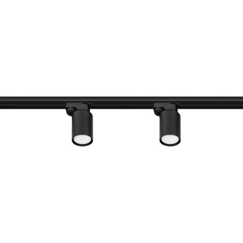 Потолочный светильник 1м x 2 LED GU10 черный 70Вт (Польша)