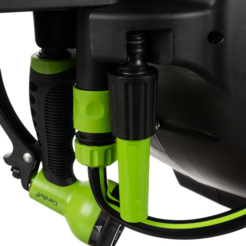 Автоматична садова котушка зі шлангом та насадками Gardlov 25509