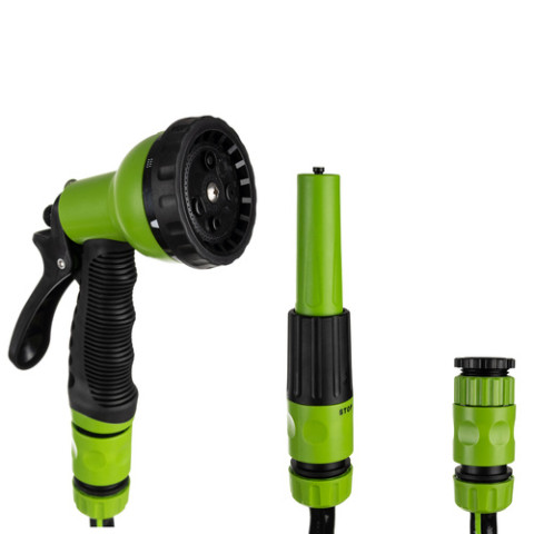 Автоматична садова котушка зі шлангом та насадками Gardlov 25509