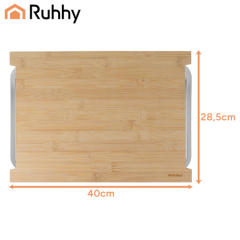 Бамбукова дошка з контейнерами Ruhhy 25707