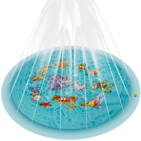 Детский разбрызгиватель воды, коврик-фонтан Kruzzel 25568