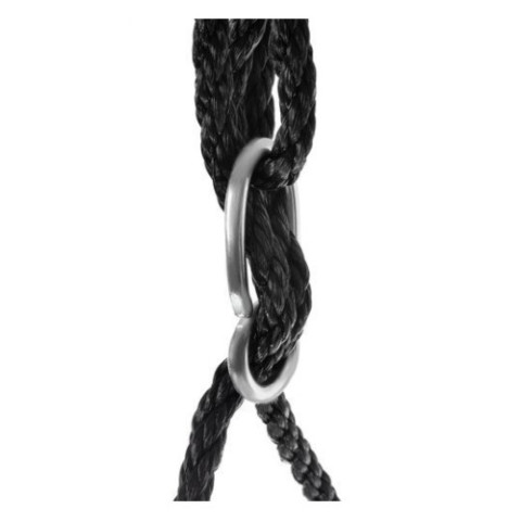 Гойдалка «Плестине гніздо», 100 см, чорна