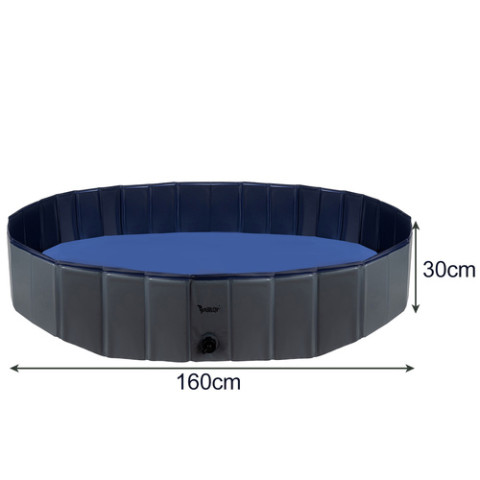 Манеж бассейн для собаки складной 160x30 Purlov 25370