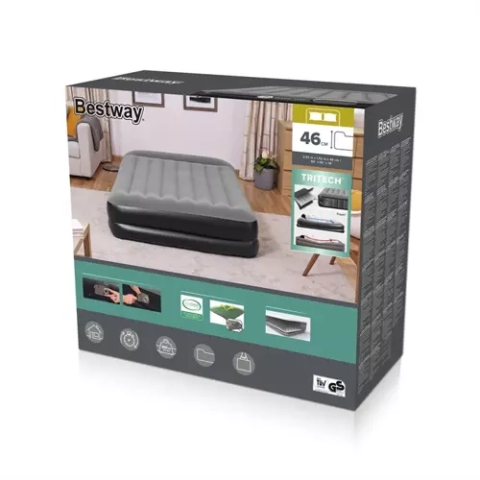 Матрац із насосом 203х152х46см BESTWAY 67403