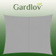 Парус тіньовий 3х2м - сірий Gardlov 23162