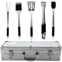 Принадлежности для барбекю BBQAS-PLUS набор из 5 аксессуаров + чемодан