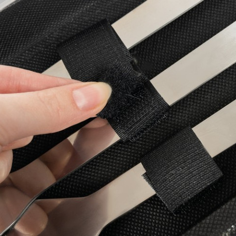 Приладдя для барбекю Kaminer – набір із 5 аксесуарів + валіза