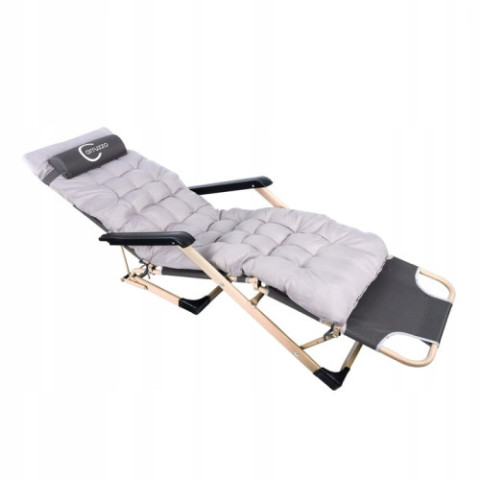 Розкладне садове крісло шезлонг Garden Terrace Premium + подушка