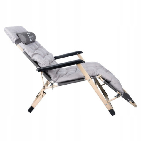 Розкладне садове крісло шезлонг Garden Terrace Premium + подушка