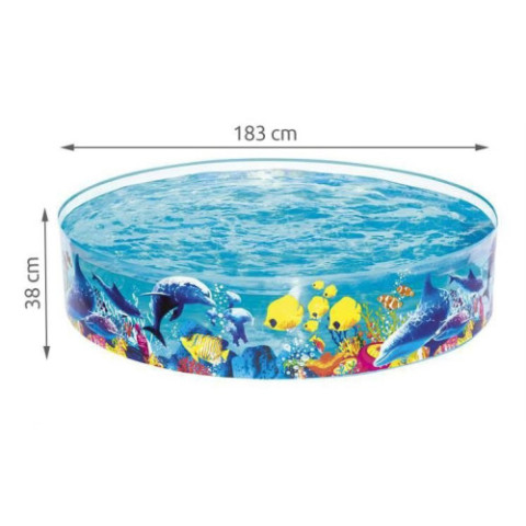 Розширювальний басейн дитячий 183х38см BESTWAY 55030