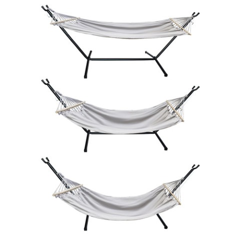 Садовий гамак 200x150см Gardlov з каркасом 25466