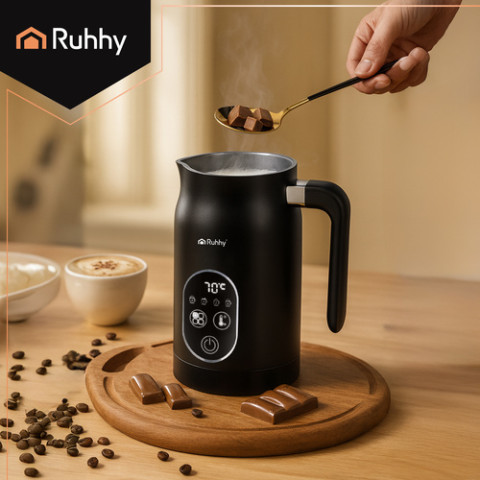 Спінювач молока з дисплеєм 500 Вт Ruhhy 26649