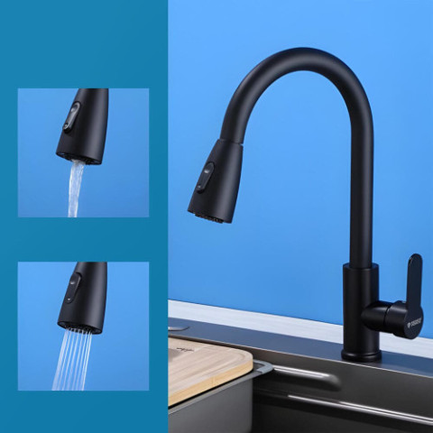 Висувний змішувач для раковини SP-PULL-B8