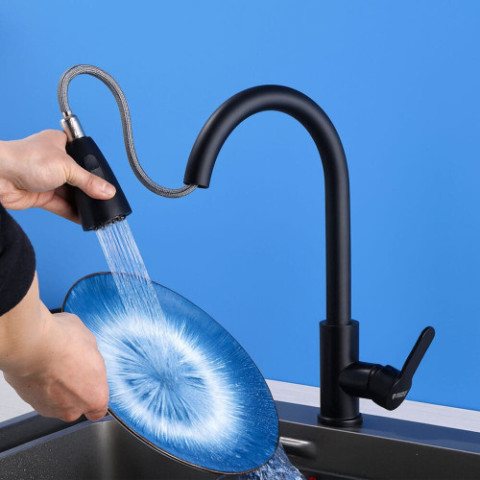 Висувний змішувач для раковини SP-PULL-B8