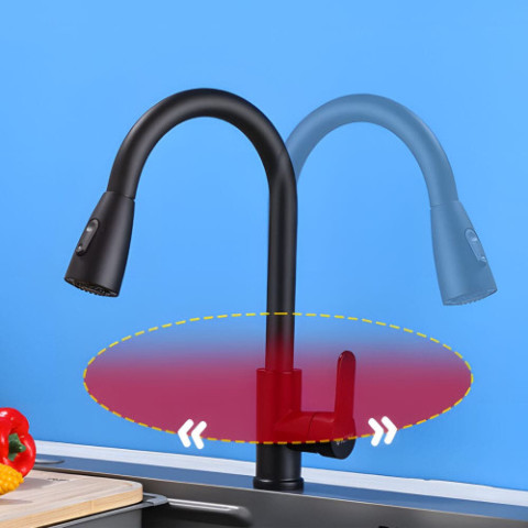 Висувний змішувач для раковини SP-PULL-B8