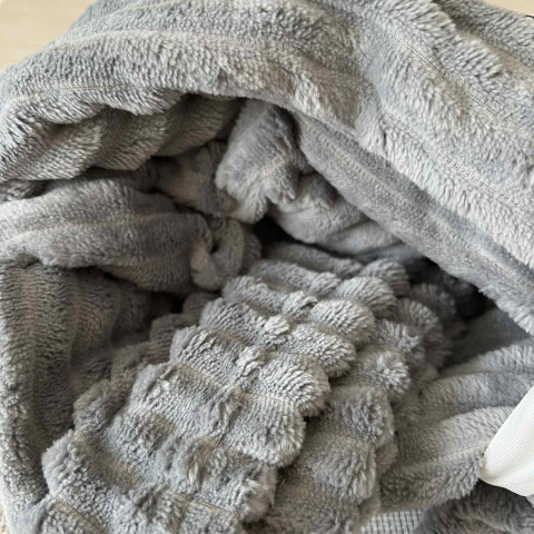 Плед-одеяло Ruhhy 1,6х2м серое