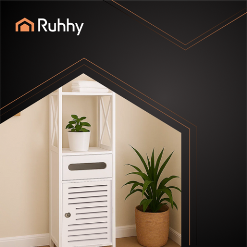 Компактна шафа для ванної кімнати Ruhhy