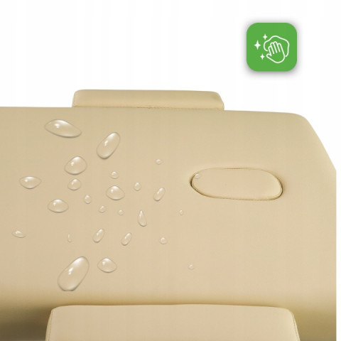 Масажний складний стіл 185 х 70 см бежевий