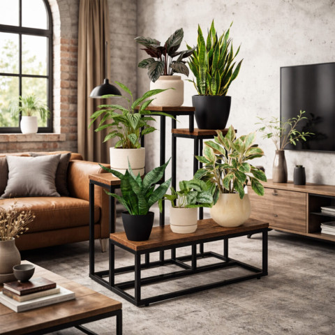 Металлическая подставка для цветов RENEW FORCE FOS-H4