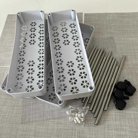 Полка для хранения на колесах Ruhhy 24291