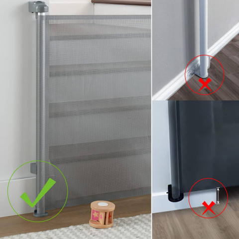 Рулонные защитные ворота 150см GUARD-SCREEN GREY