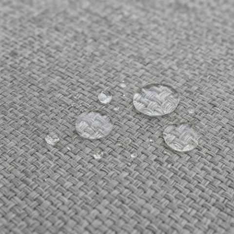 Тканинний пуф Ruhhy 76 × 38 × 38 см сірий