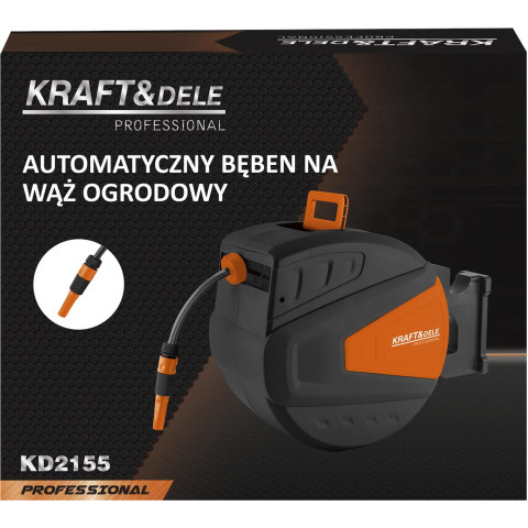 Автоматическая катушка для садового шланга 40м+2м KD2155