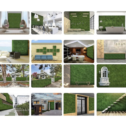 Декоративна штучна огорожа для балкона 40х60 см Gardlov 