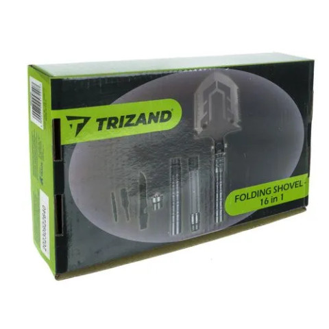 Лопата тактическая складная 16в1 - Trizand 22640