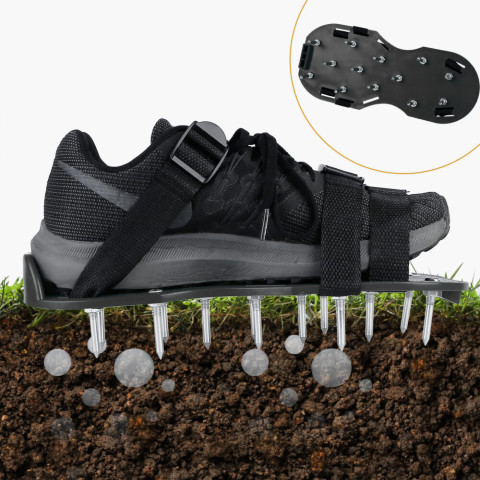 Ручной аэратор/карификатор для газона GRASS-1-BLACK