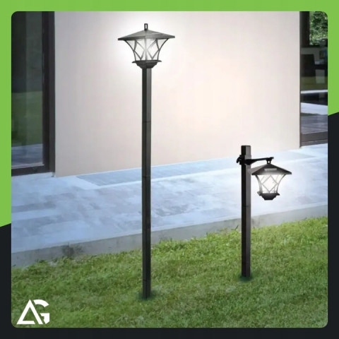 Садовый светильник ARSA_GO на солнечной батарее 150 см