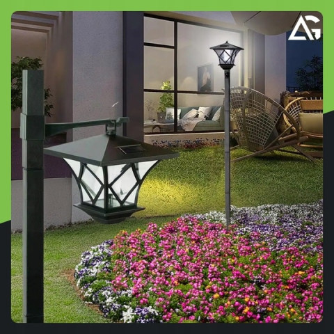 Садовый светильник ARSA_GO на солнечной батарее 150 см
