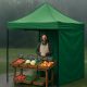 Садовий павільйон 3×3 м водонепроникний зелений