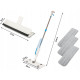 Швабра з розпилювачем 2 в 1 та скребок для миття вікон 3 моп насадки
