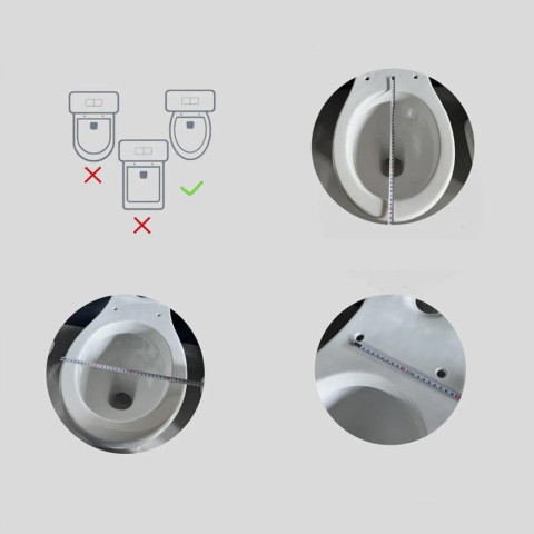 Кришка сидіння для унітазу з доводчиком Renew Force TOI-SEA6