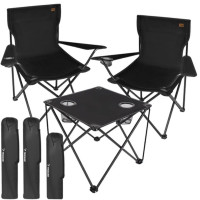 Рибальський стіл + два стільці TRIZAND 25468