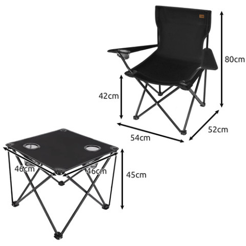 Рыболовный стол + два стула TRIZAND 25468