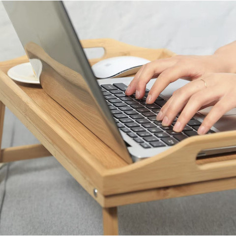 Складаний столик на ліжко для сніданку і ноутбука Ruhhy 