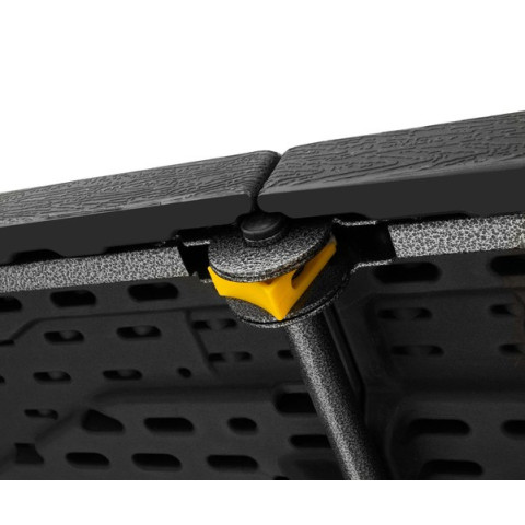 Складний садовий стіл Gardlov чорний 180 см