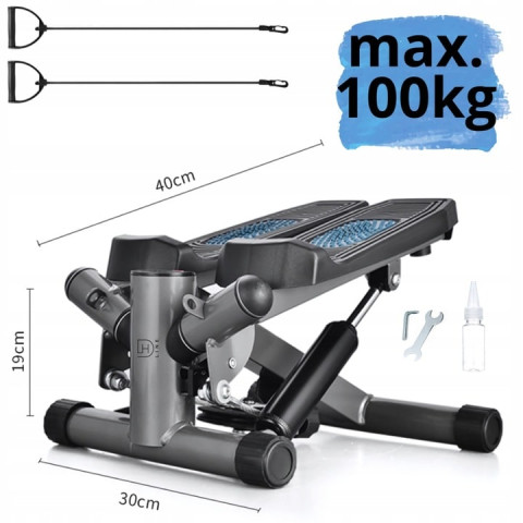 Обертовий степер для тренувань з еспандерами  DH Line