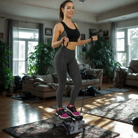 Обертовий степер для тренувань з еспандерами  DH Line