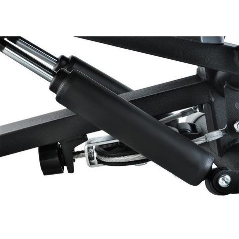 Поворотный степер-тренажер для дома с эспандерами Trizand