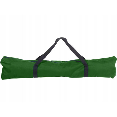 Металеве розкладне ліжко 187 см х 70 см зелений