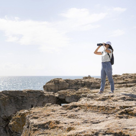 Мисливський бінокль з кратністю 10x50 Trizand 