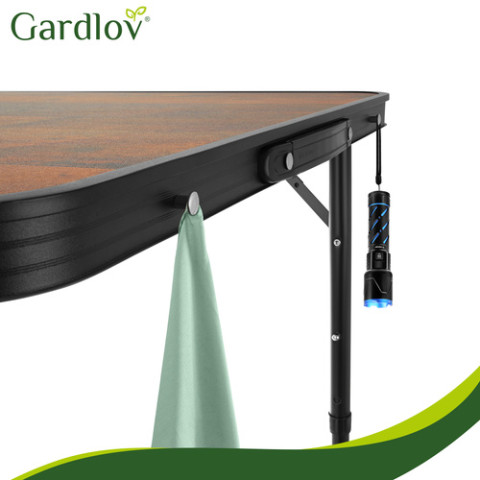 Складаний садовий стіл Gardlov + 4 стільці Gardlov 27304