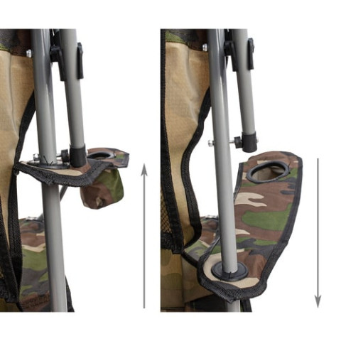 Складне рибальське крісло камуфляж Панама Trizand 